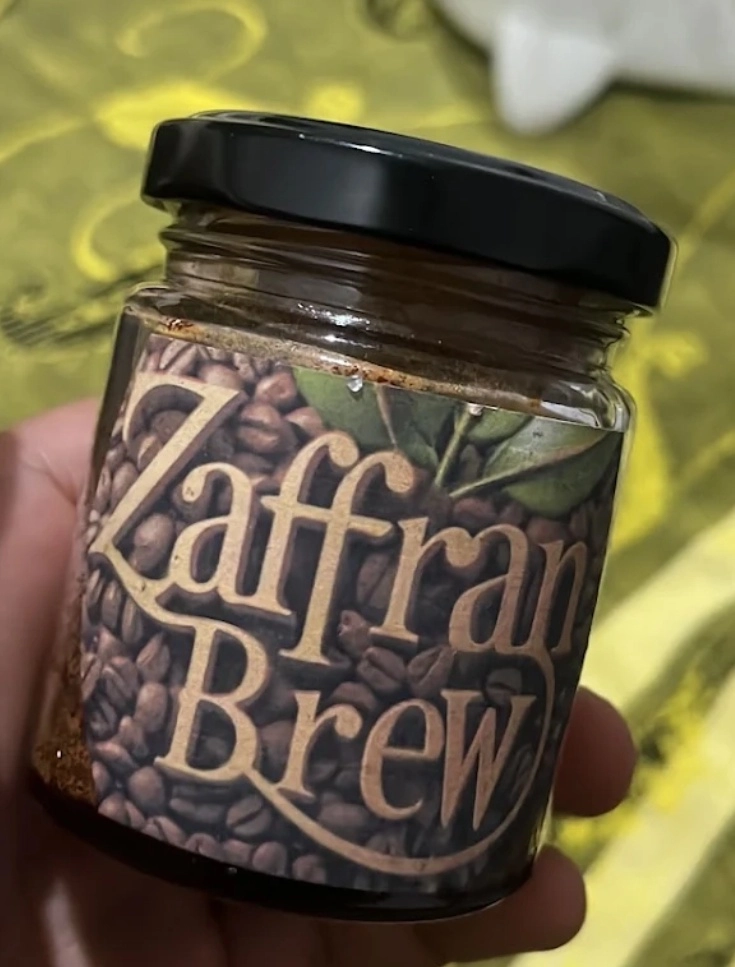 Zaffran Brew Coffee Jar