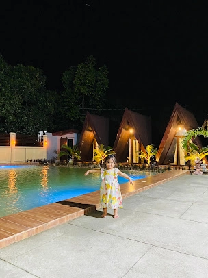 Resort evening ambiance